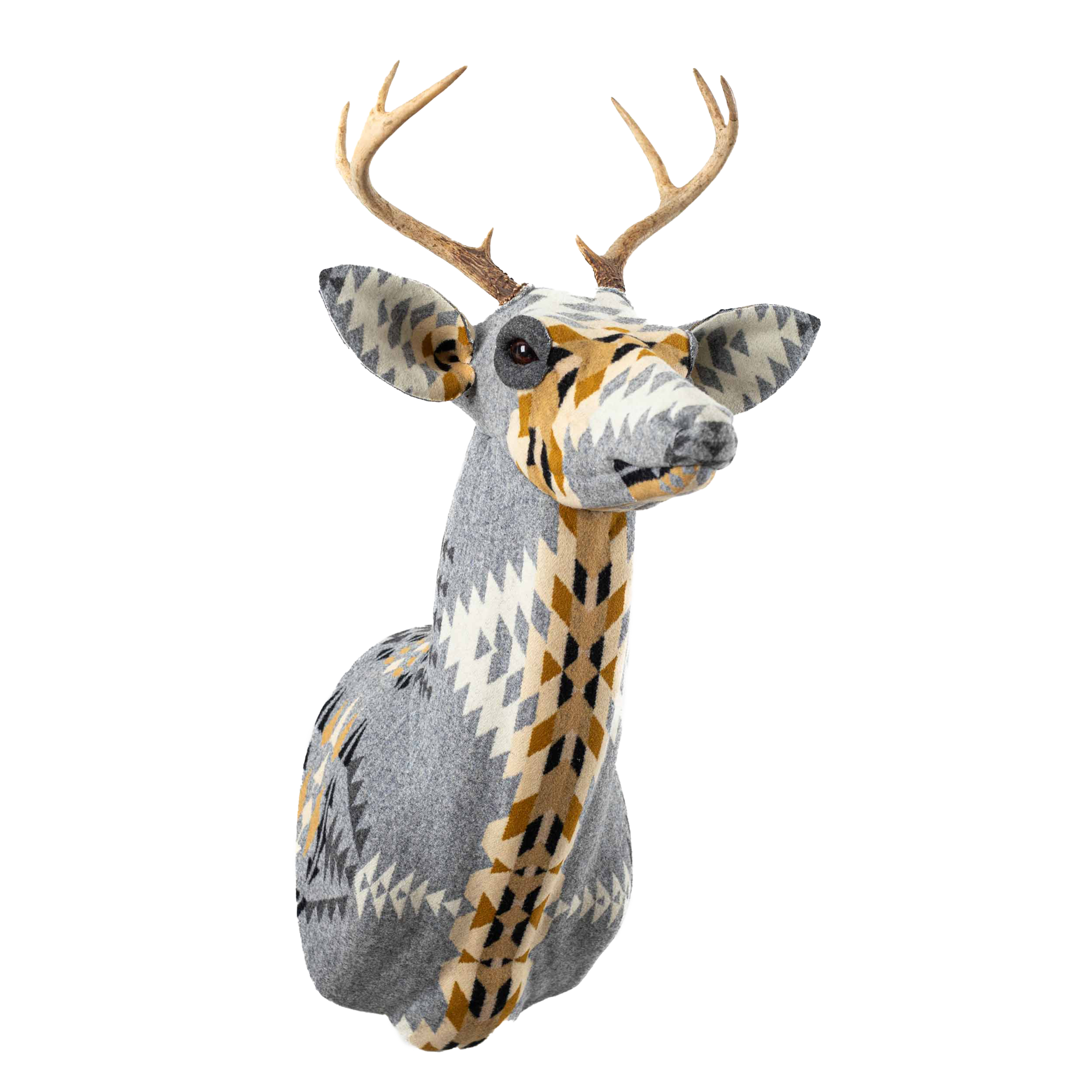 White Tailed Deer cerf tête épingle à cravate -  France